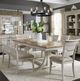Liberty Furniture Farmhouse Reimagined 6-Piece Antique White/Chestnut Trestle Dining Set-1