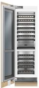 Cellier en colonne de 24 po Fisher & Paykel® série 9 à double zone de 91 bouteilles - Cadre prêt pour le panneau-2