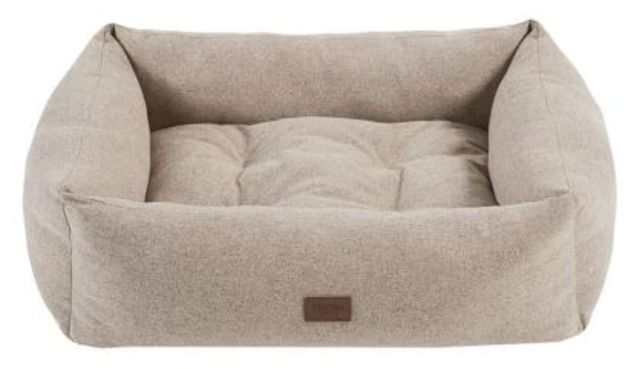 Olliix by Martha Stewart Charlie Tan 18" x 22" + 7" Four Sided Bolster with Ortho Base and Removable Cover-0