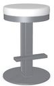 Amisco Customizable Glint Swivel Counter Stool-0