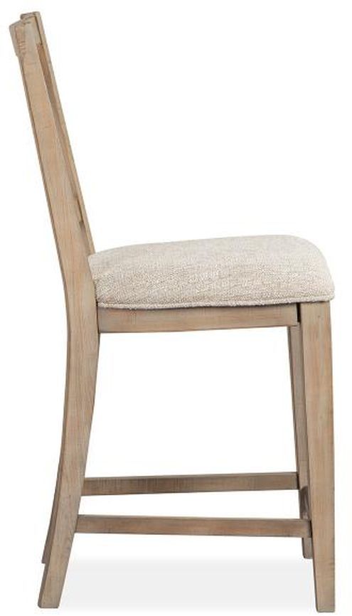 Magnussen Home® Paxton Place Dovetail Grey Counter Chair-2