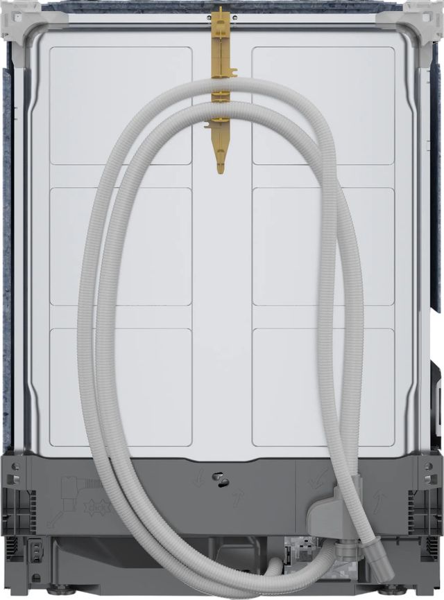 Bosch® 300 Series 24" Anti-fingerprint Stainless Steel Front Control Built-In Dishwasher-3