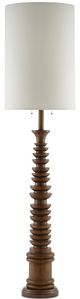 Currey & Company Malayan Natural Floor Lamp-1