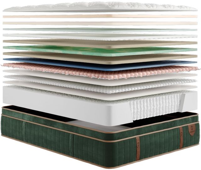 Simmons® Luxury Escape No. 9 Wrapped Coil 17" Medium Plush Pillow Top King Mattress-2