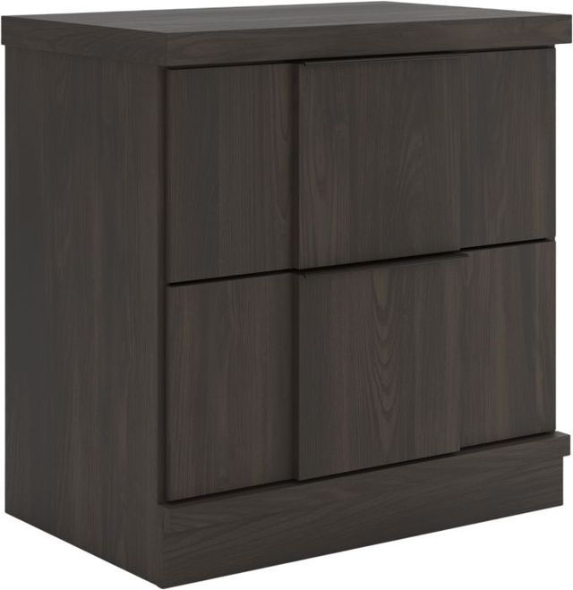 Signature Design by Ashley® Jadiston Dark Brown 2-Drawer Nightstand-0