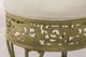 HH2 Home Villa Bone/Distressed White Vanity Stool-2