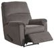 Signature Design by Ashley® Nerviano Gray Zero Wall Manual Recliner-0