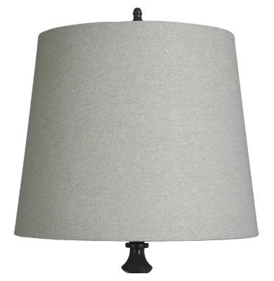 Stylecraft Poly Black Table Lamp-2