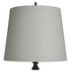 Stylecraft Poly Black Table Lamp-2