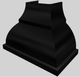 Vent-A-Hood® Designer Series 42" Black Wall Mounted Range Hood-5