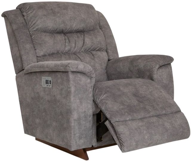 La-Z-Boy® Redwood Charcoal Power Wall Recliner with Power Headrest and Lumbar-1