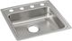 Elkay Lustertone® Classic Lustrous Satin 19-1/2" x 19" x 5" OS4-Hole Single Bowl Drop-In ADA Sink-0