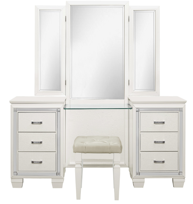 Mazin Furniture Allura Vanity Stool-2