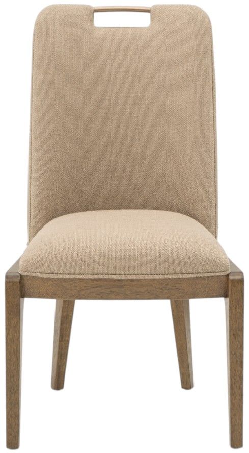 Michael Amini® Portrait Sienna Brown Dining Side Chair-1