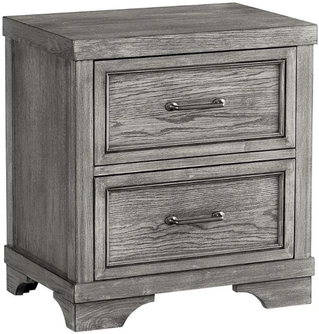 Westwood Design Foundry Brushed Pewter Youth Nightstand-0