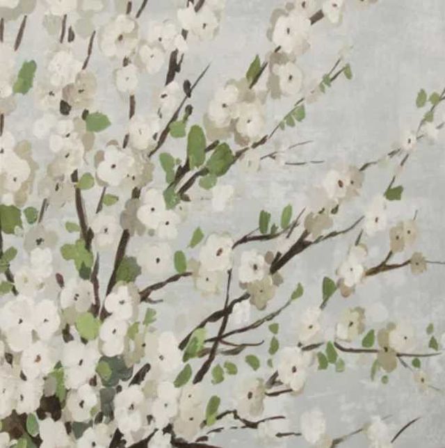 Stylecraft Fresh Pale Blooms I Beige/Green Wall Art-1