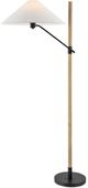 Forty West Rourke Beige Floor Lamp-1