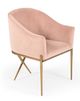VIG Furniture Modrest Mancos Pink Accent Chair-0