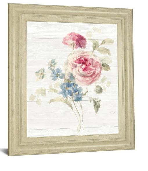 Classy Art Cottage Garden II Shiplap by Danhui Nai Wall Art-1