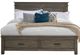 A-America® Glacier Point Graystone Queen Panel Storage Bed-2