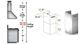 ZLINE 2 Piece 12" Stainless Steel Wall Hood Extension Kit-1