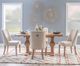 Powell® Banks 5-Piece Beige/Rustic Honey Dining Set-1