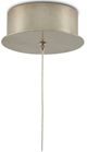 Currey & Company Pathos Antique Gold/Antique Silver/Matte Charcoal Multi-Drop Pendant Lighting-2