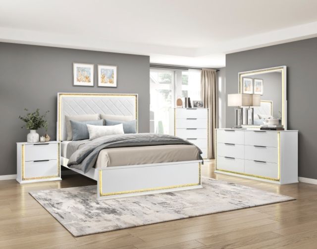 Homelegance® Lumin White Chest-1