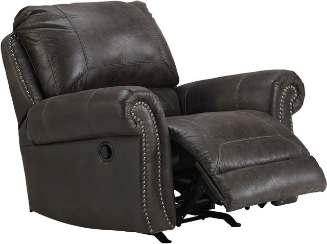 Benchcraft® Breville 3-Piece Charcoal Living Room Seating Set-3