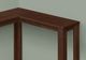 Monarch Specialties Inc. Cherry 36" Corner Console Table-1