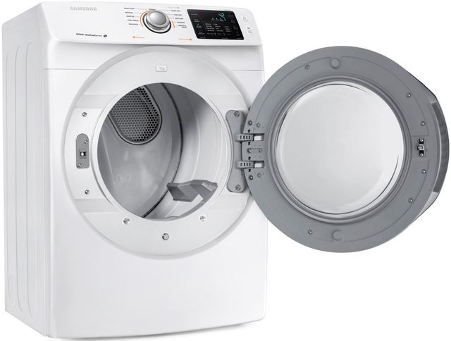 Samsung 7.5 Cu. Ft. White Front Load Gas Dryer-4