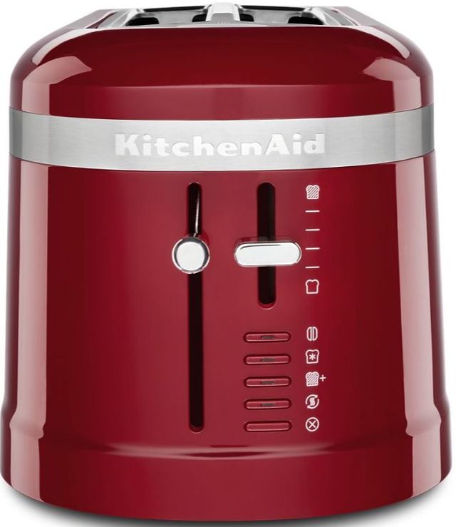 KitchenAid® Empire Red 4 Slice Long Slot Toaster-1