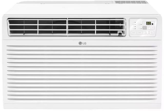 LG 11,800 BTU's White Thru the Wall Air Conditioner with 11,200 BTU's Heating-0