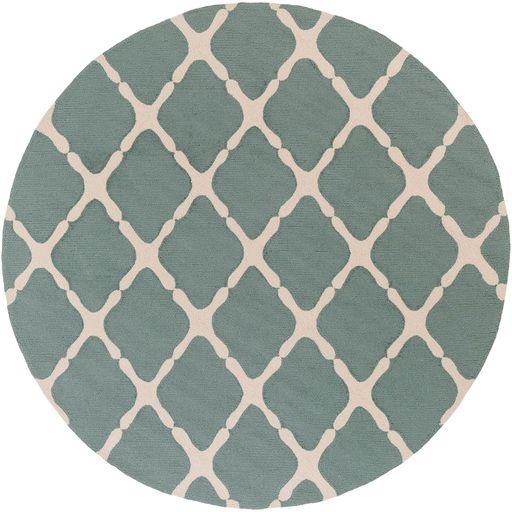 Surya Rain Teal 3'x5' Area Rug-3