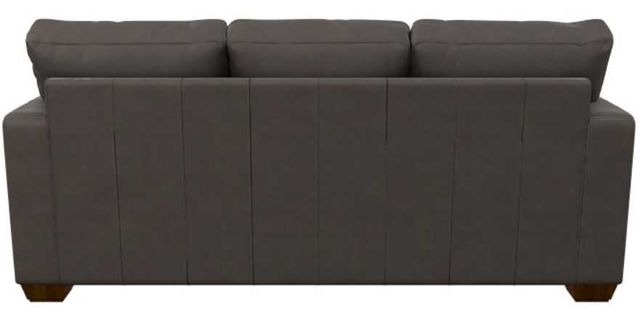 La-Z-Boy® Shiloh Greystone Leather Queen Sleeper Sofa-4