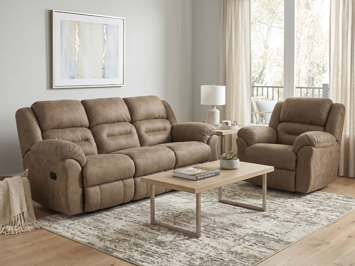 Enzo Brown Sofa | Bob Mills Furniture