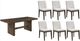 New Classic® Home Furnishings Kody 7-Piece Cream/Dark Walnut Rectangle Dining Set-0