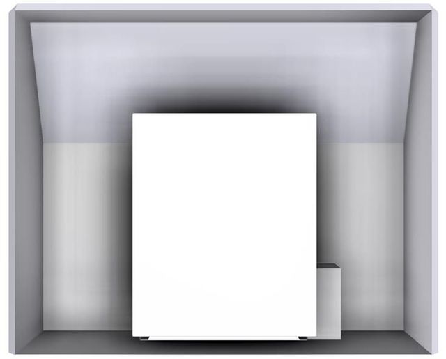 Vent-A-Hood® 24" White K Series Blower Under Cabinet Range Hood-3