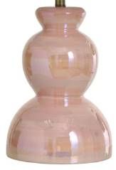 StyleCraft Norman Wyatt Home Pearlescent Pink Table Lamp-1