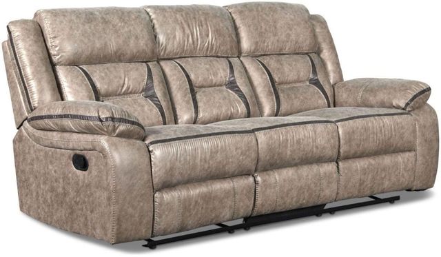 New Classic® Home Furnishings Roswell Pewter Sofa and Loveseat Set-2