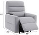 ACME Furniture Freddie Gray Power Glider Recliner with Lift-2