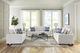 Albany Industries Clearview Cream Twin Sleeper Sofa-1