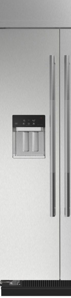 JennAir® 25.5 Cu. Ft. Stainless Steel Built In Side-By-Side  Refrigerator-2