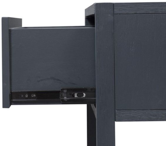 Liberty Furniture Midnight Wire Brushed Denim Accent Table-7