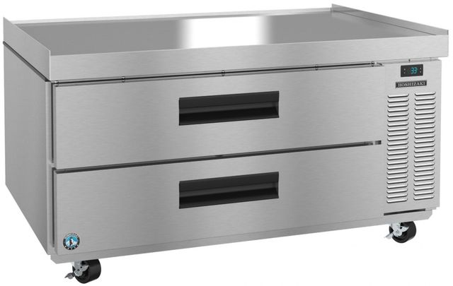 Hoshizaki 49" 10.6 Cu. Ft. Stainless Steel Single Section Chef Base Prep Table Refrigerator-1