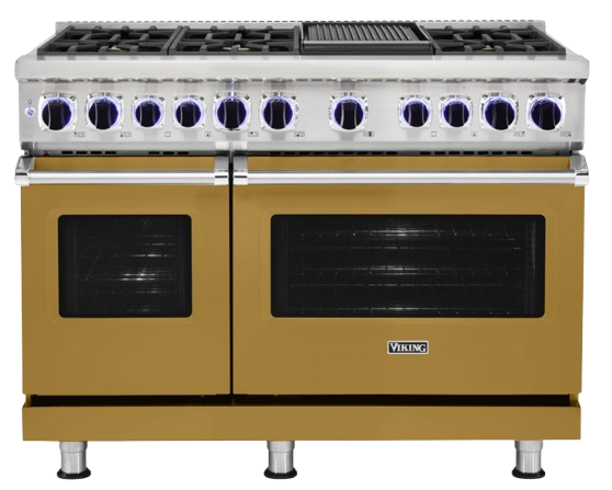 ⭐️7318DBR/27cm新品7319BL/26.5新品6062BL/26.5 Viking® 7 Series 48'' Golden Hour Sealed Burner Pro Style