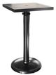 CabanaCoast® Customizable Monaco Aluminum 32" Outdoor Square Pedestal Balcony Table-1