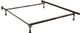 W.Silver Products Twin/Full/Queen Standard Frame with Glides-0