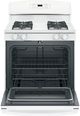 GE® 30" White Freestanding Gas Range-1