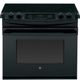 GE® 30" Black Drop In Electric Range-0